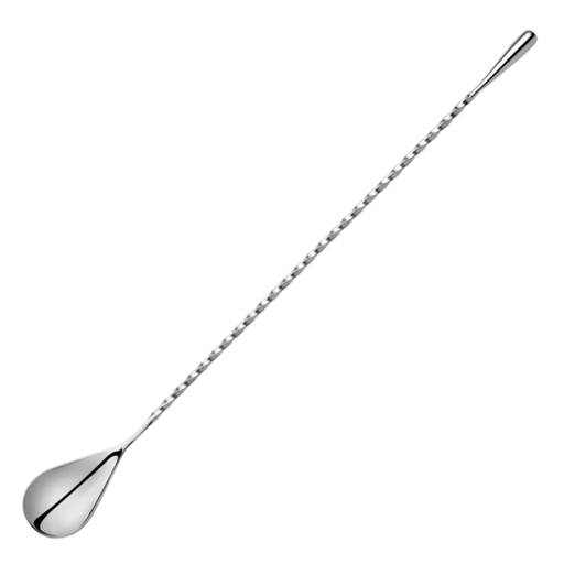 [BS0005] Cucharilla 40cm Fin Lagrima acero inox. Krittikali