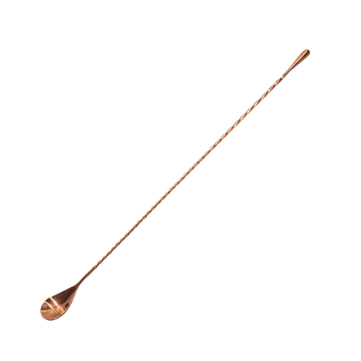 [BS0002] Cucharilla 30cm Fin Lagrima Cobre KT