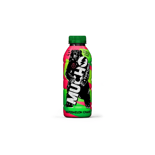 [704950] Bebida isotónica MUCHO WATERMELON CHAMP PET 12X50cl