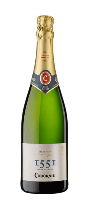 [12601] Cava CODORNIU 1551 BRUT NATURE 75cl