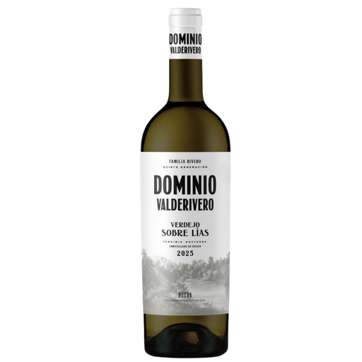 [8436596970564] Vino DOMINIO VALDERIVERO Verdejo Sobre Lías Bco 75cl