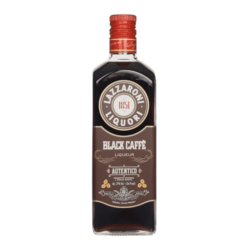 [1420000686] Licor LAZZARONI BLACK CAFFE ITALIAN 27º 70cl