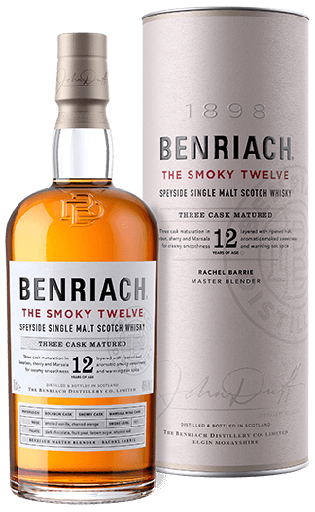 [5060716140259] Whisky BENRIACH 12 AÑOS TURBADO 70cl 46º