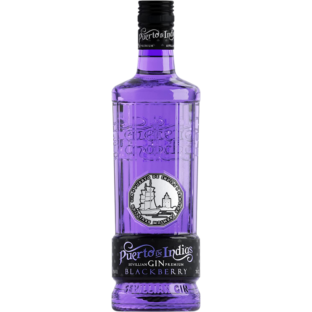 [006272] Ginebra PUERTO DE INDIAS EXOTICA 70cl (BLACKBERRY)