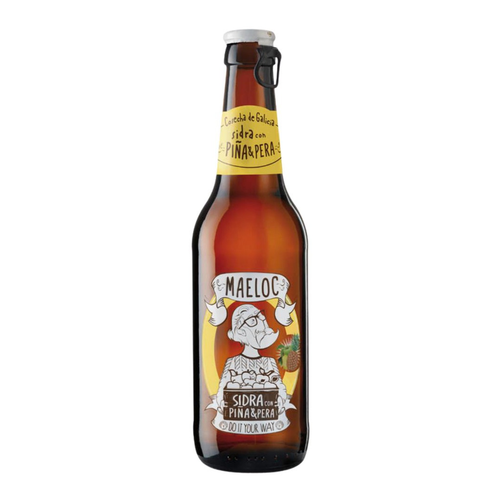 [705015] Sidra MAELOC - NR PIÑA PERA 33cl x 24