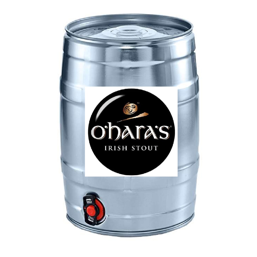 [707500] Cerveza O´HARA´S-RET IRISH STOUT BARRIL 30L