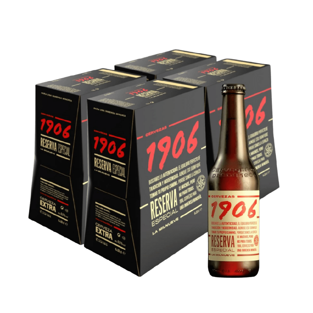 [700382] Cerveza 1906 - NR 33cl 4x6