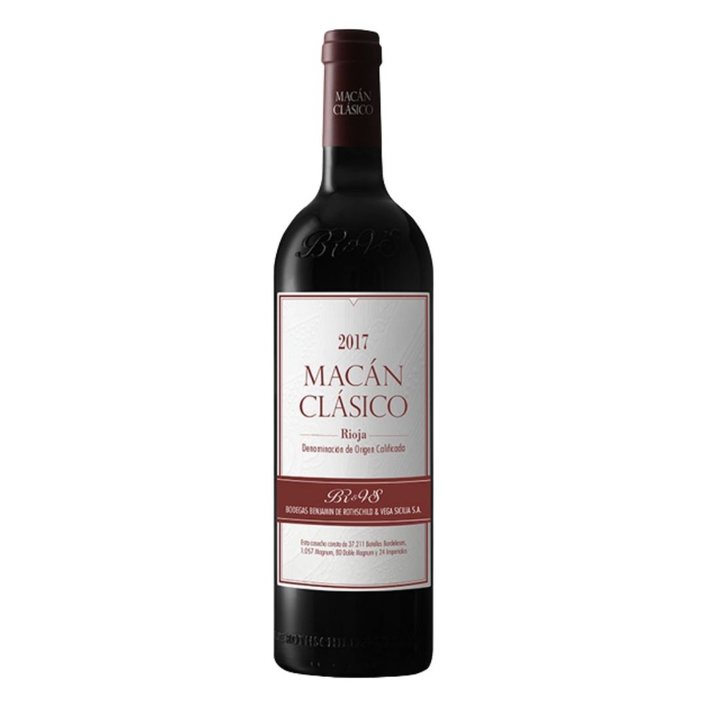 [8437023266014] Vino MACAN CLASICO 2018 TINTO 75cl