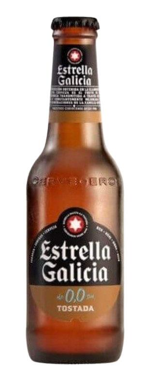 [70A016] Cerveza ESTRELLA GALICIA 0.0 TOSTADA- RET 20clx30