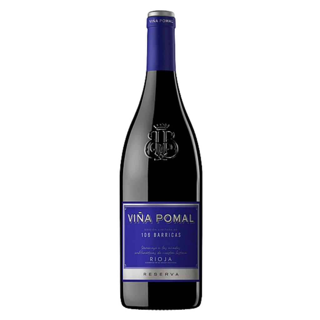 [B0301EL18] Vino POMAL 106 BARRICAS Rva Tinto 75cl
